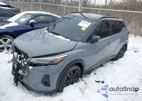 2023 Nissan Kicks Sr Xtronic Cvt из США, поврежденный, VIN 3N1CP5DV3PL495337